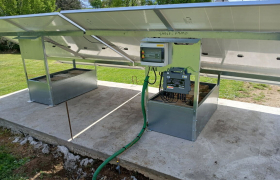 bac à lester pour panneaux solaires